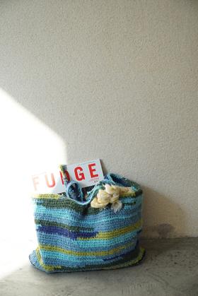 MAKU textiles｜手工编织钩针手提包