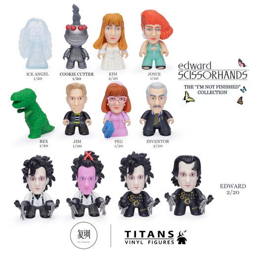 现货 Titans 剪刀手爱德华 盲盒系列 商品图0