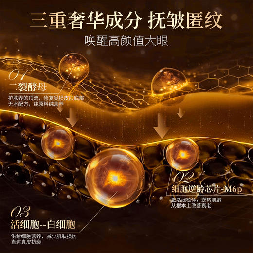 【会员专享】🔥🔥露千儿金钻细胞抗皱紧致眼霜1盒5g*4🔥🔥【七天淡化眼部细纹干纹，1天紧致眼部皮肤】 商品图3