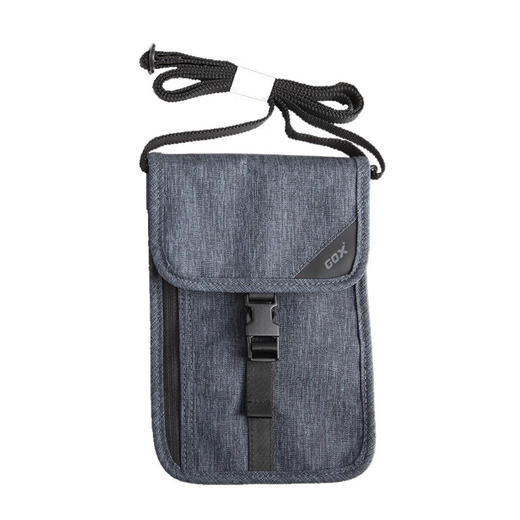 GOX  防盗翻盖斜跨护照包--升级版  防泼水证件包 商品图3