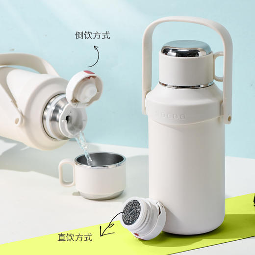 【新款316保温杯】大容量家用保温瓶 茶水分离便携不锈钢水杯保温水壶 商品图3