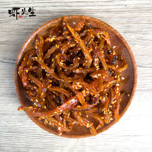 虾先生先生的鳗鱼丝（香辣即食鱼干）100g 商品图1