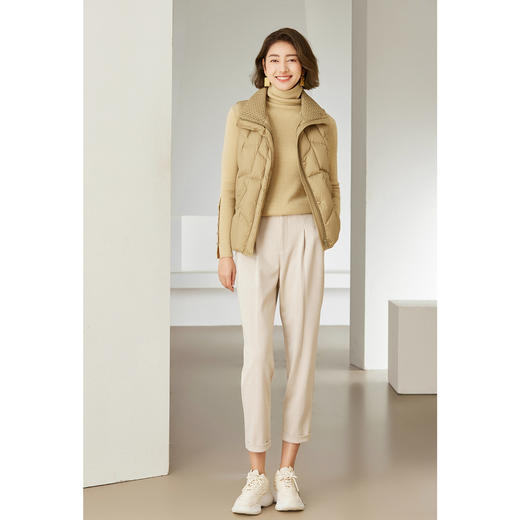 乔万尼休闲裤简约显瘦烟管裤EM4F509 商品图1