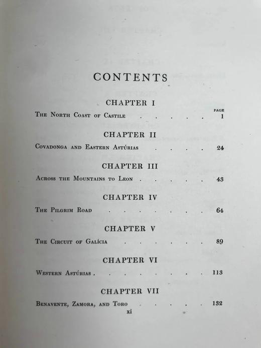 1906年 西班牙北部风物志 75幅彩色插图 漆布精装大32开 商品图3