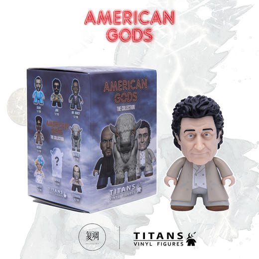现货 Titans 美国众神 American Gods 盲盒 商品图1