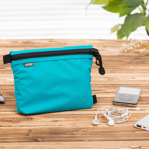 GOX  薄款小号拉链袋  防泼水尼龙收纳包 商品图2