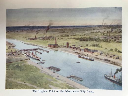 约20世纪早期 宝宝地理志 20幅彩色插图 漆布精装18开 商品图7