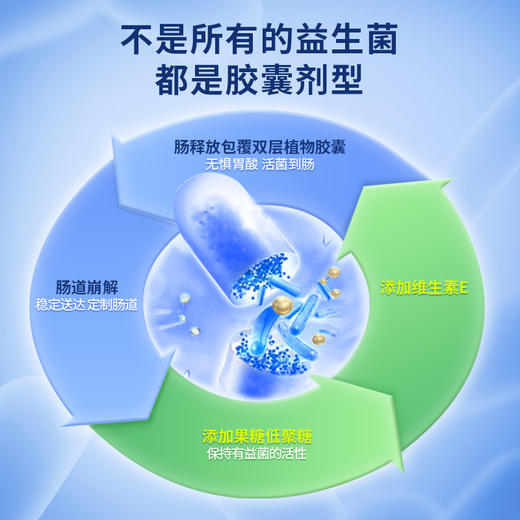 KJ 霸嘻乐牌益生菌胶囊  6g（0.25g/粒*24粒/板） 商品图4