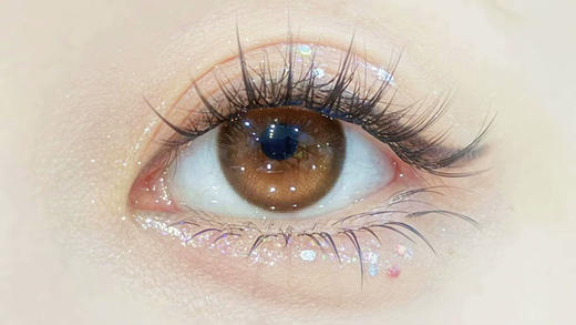 GINOMII 顽皮榛果 半年抛 两片 14.2mm 参考着色 13.4mm 基弧 8.6 含水 38% 韩国进口 商品图2