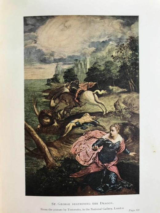 1909年 孩子的艺术之书 16幅彩色插图 漆布精装大32开 商品图10