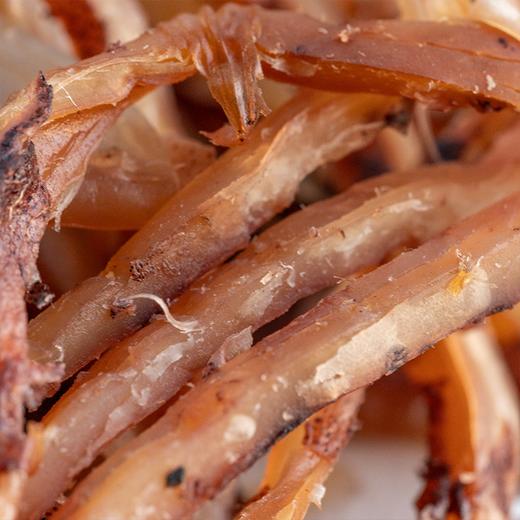 【顺丰/京东】现烤鱿鱼系列| 鱿鱼头/鱿鱼丝，精选渤海湾捕捞鱿鱼，现烤才是真的鲜，高蛋白小零食，无添加剂，120g/袋 商品图4