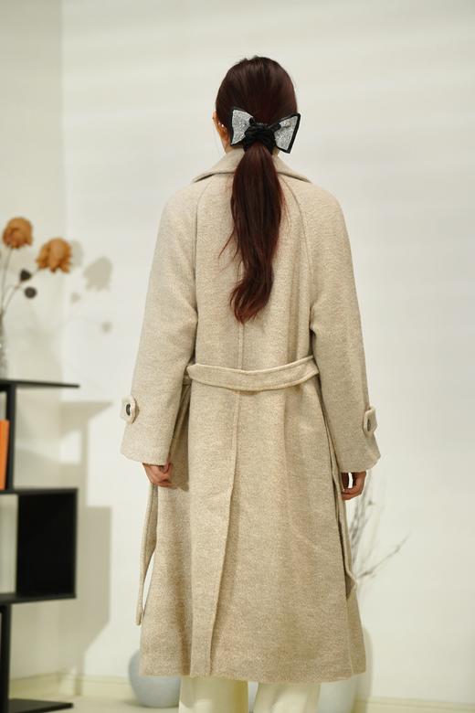 【S3M2】AM气质显瘦白大衣6D8319160130 商品图2