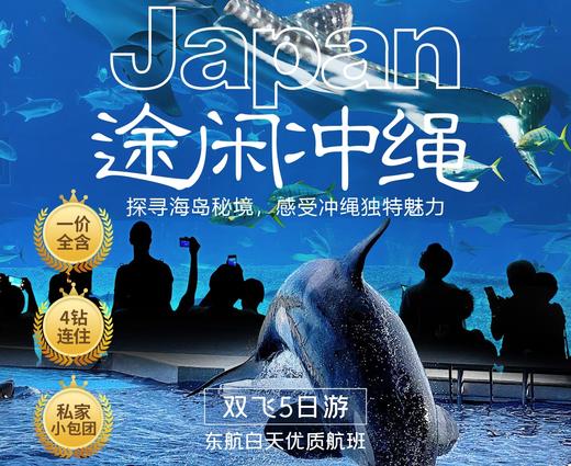 【上海出发】双飞冲绳5日游自然景观畅享海洋美食与购物狂欢冲绳文化 商品图0