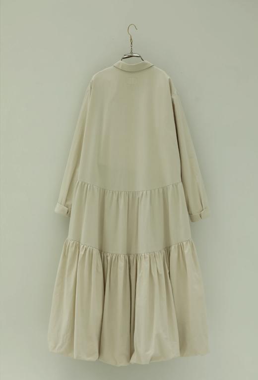ECOLE DE CURIOSITES 宽松廓形的三层抽褶连衣裙 商品图3