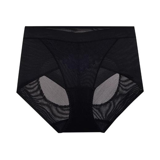 爱慕24AW简塑内裤女棉质底裆性感蕾丝收腹高腰平角塑裤 商品图1