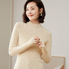 Avann100%羊毛一线抽条半高领306 商品缩略图5