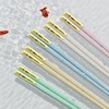 「10双装！轻奢质感」新款雅韵筷子轻奢套装 厨房用品餐具筷子家用高颜值筷子10双一人一筷餐饮用具 商品缩略图3