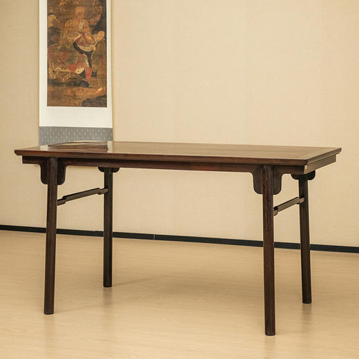 二十世纪 红木夹头榫刀牙板画案 商品图4