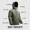 素湃SUPIELD宇航6.0星壳中长款保暖外套冬气凝胶气凝绒双重抗寒服 AG7484 商品缩略图5