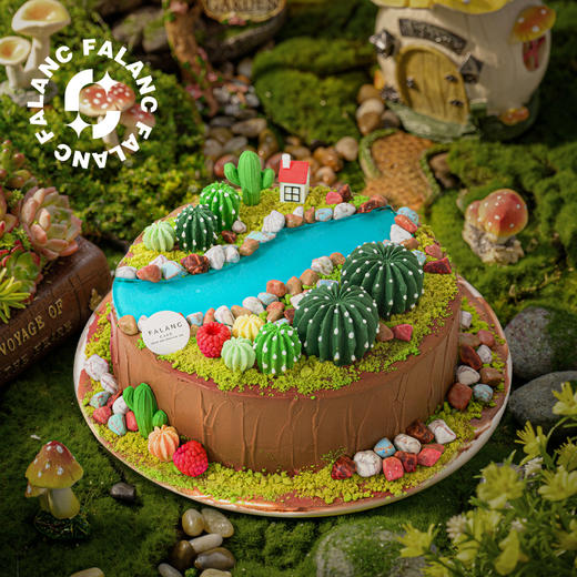 【魔法多肉小镇】遇见绿洲 纯手工制作可爱多肉 3种口味选择 商品图5