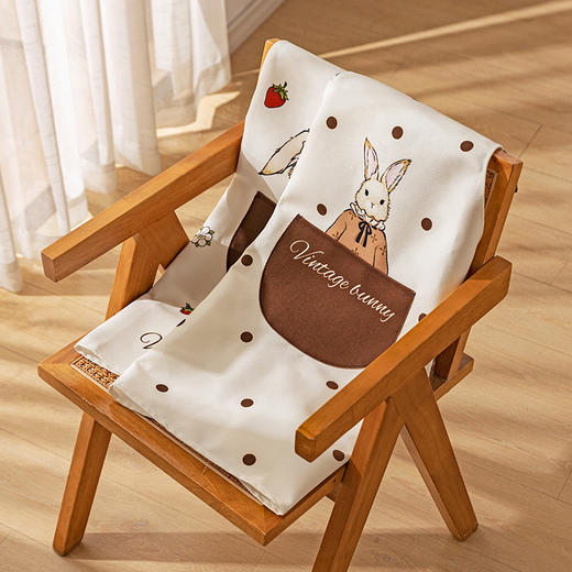 摩登主妇赫拉兔围裙厨房做饭防水防油围腰工作服家用2024新款罩衣 商品图4