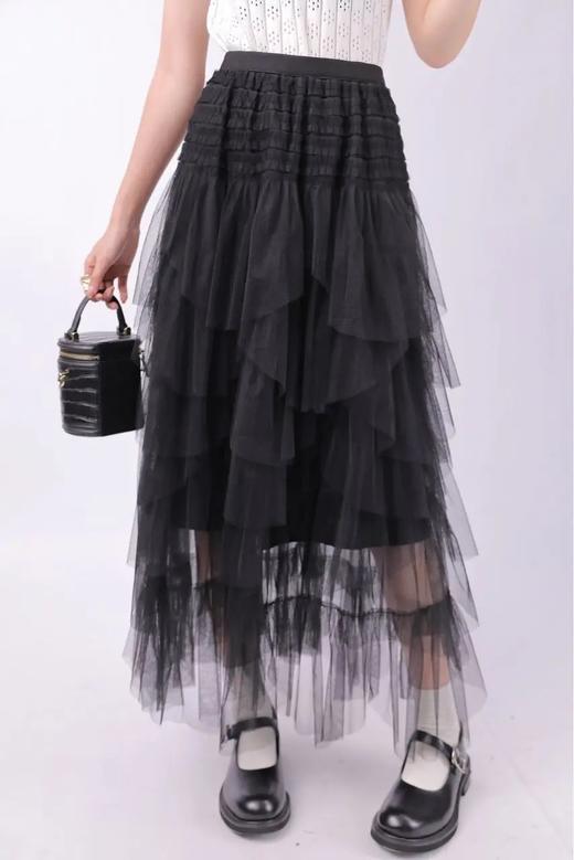 3BAR065266#网纱半身长裙 商品图1
