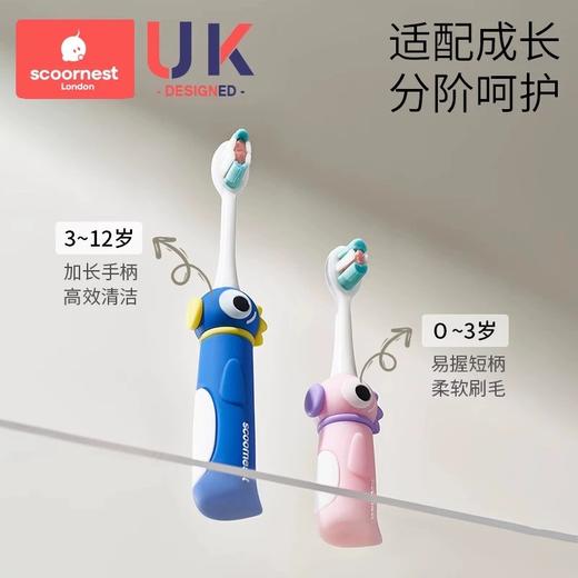 科巢儿童牙刷0-1-2-3到6一12岁半宝宝专用软毛万毛刷婴幼儿乳牙刷 商品图1