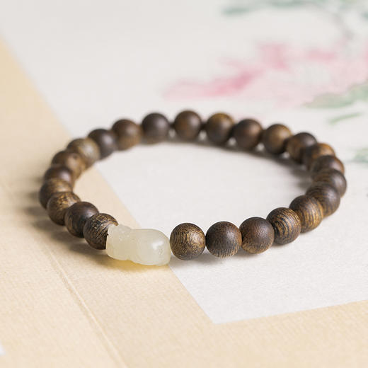 海南绿奇楠沉香手串系列 商品图2