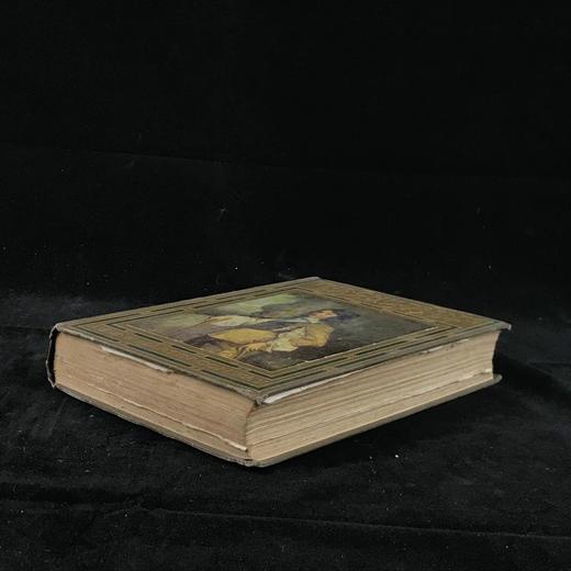 1909年 孩子的艺术之书 16幅彩色插图 漆布精装大32开 商品图1