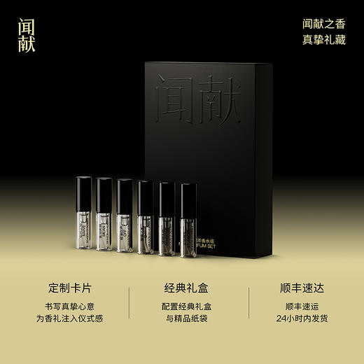 闻献迷你浓香水试香礼盒2ml*6 商品图3