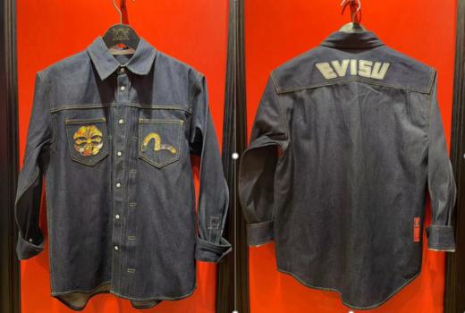 EVISU 男 衬衫 2ESHTM3SL129RXINDX 商品图0