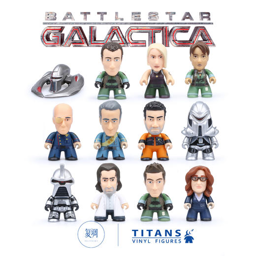 现货 Titans Battlestar Galactic 太空堡垒 商品图0
