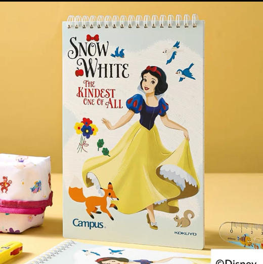 国誉 迪士尼/塔卡沙系列B5双螺旋速记本线圈本 88g/本（颜色图案随机） 商品图2