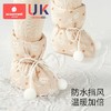 科巢婴儿脚套秋冬新生儿睡觉护脚套0-12月宝宝秋冬款保暖加绒鞋子 商品缩略图3