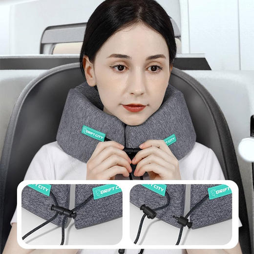 【云优选】U型枕护颈枕专用脖枕记忆棉飞机脖子靠枕午睡枕学生旅行睡觉（五一出行必备好物） 商品图1