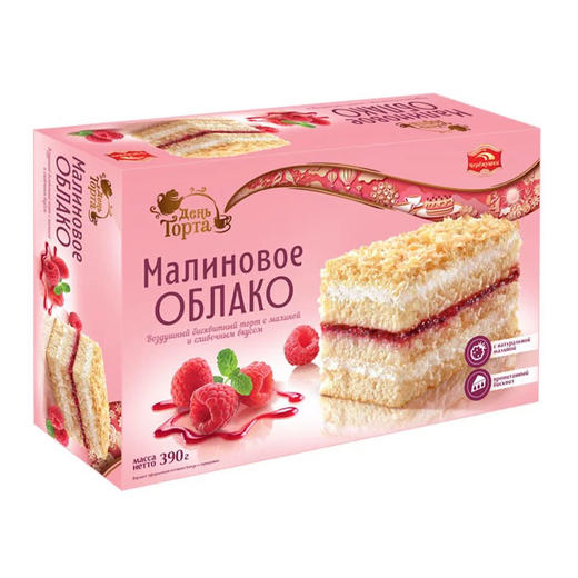 IZP牌覆盆子味提拉米苏蛋糕390g 商品图0