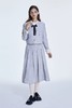 Le Malene 蓝灰色拼接式小香风外套半裙套装 19348 商品缩略图2