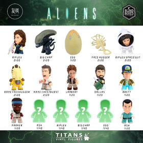 现货 Titans Alien The Nostromo 异形系列 盲盒