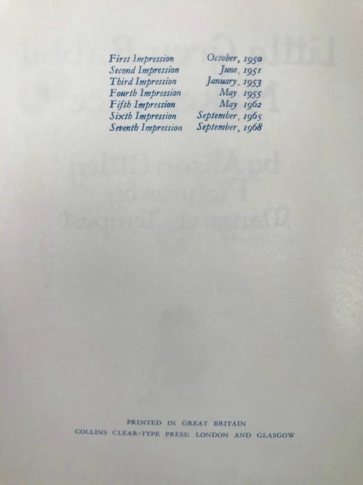 1968年 小灰兔做蕾丝 玛格丽特·坦普斯特多幅彩色插图 精装32开 商品图3