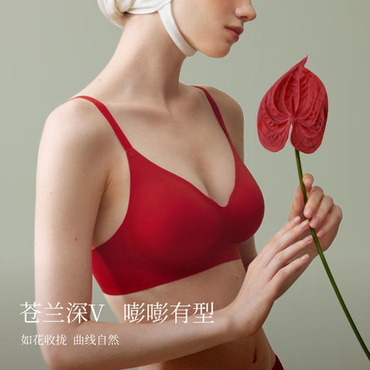 素肌良品 新年内衣套装红运礼盒【小苍兰红运礼盒】MX227 商品图2