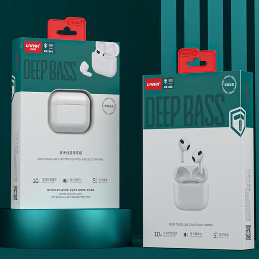 B40双耳蓝牙耳机1比1原装双耳蓝牙耳机4代高清音质 商品图0