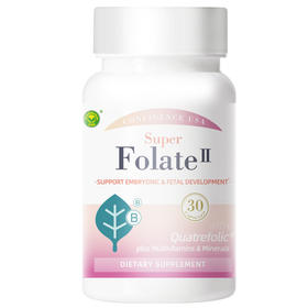 美国信心药业牌活性叶酸二代复合胶囊 30粒/90粒