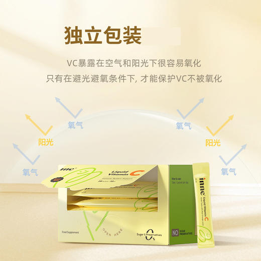 【一口价】inne无糖VC儿童复合维生素c宝宝vc口服液体婴幼儿甜橙味 商品图4