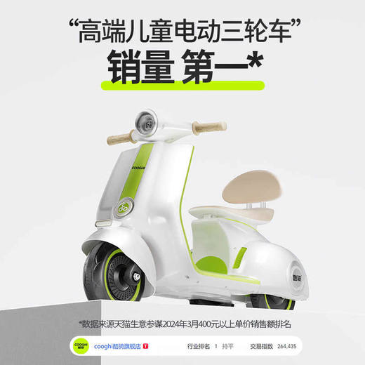 【COOGHI/酷骑】小绿芽E2电动车 商品图0