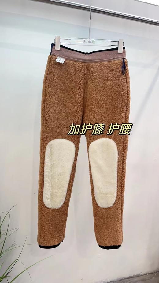 LS竹纤维女士羊驼绒护膝护腰妈妈裤9200 商品图1