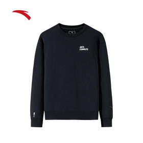 【299任选2件】安踏套头卫衣男士2024冬季新款字母印花圆领运动服上衣152447750N