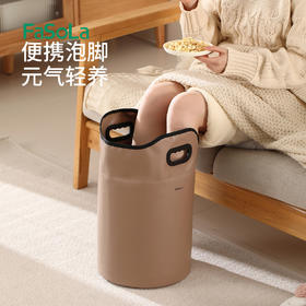 FaSoLa可折叠泡脚桶冬天保温泡脚袋过小腿家用便携式足浴神器洗脚盆恒温