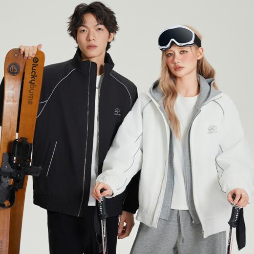 YKYB黄子韬防泼水防风梭织机能风运动酷风宽松立领棉服 商品图1