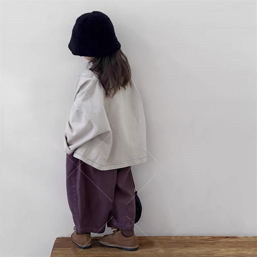 裁缝学苑TQ129童装新款复古森系牛仔外套上衣纸样儿童服装打板 商品图2