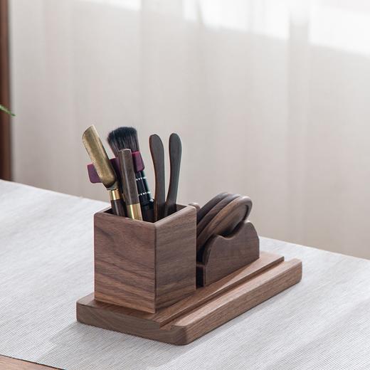 【积分】 简檀茶道六君子多功能杯垫组合套装 商品图1